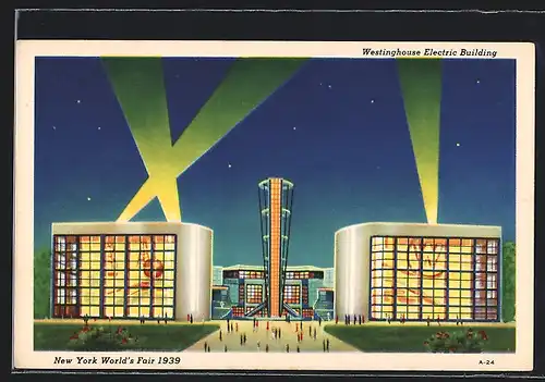 AK New York, New York World`s Fair 1939, Westinghouse Electric Building