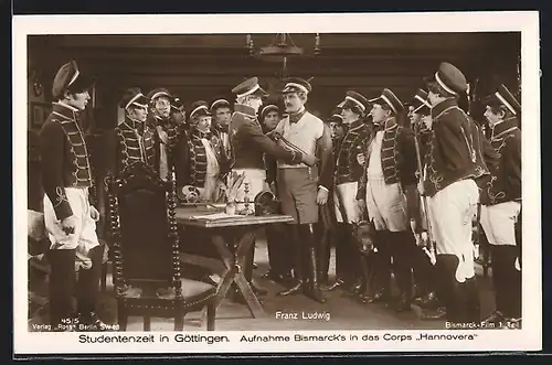 AK Film Bismarck 1. Teil, Bismarcks Studentenzeit in Göttingen