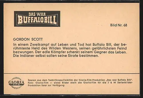 AK Das war Buffalo-Bill, Filmszene nach dem Kampf