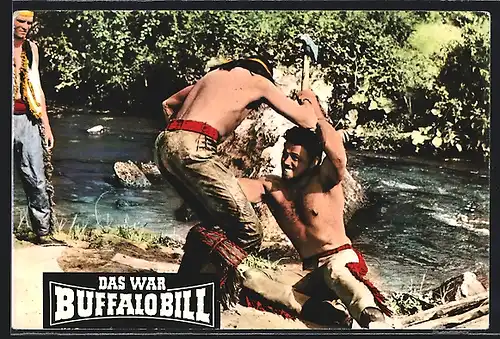 AK Das war Buffalo-Bill, Filmszene am Ufer