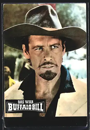 AK Schauspieler Gordon Scott als Buffalo Bill