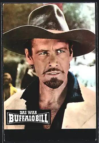 AK Schauspieler Gordon Scott als Buffalo Bill