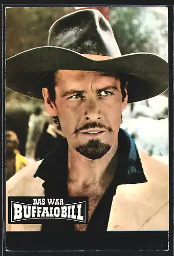 AK Schauspieler Gordon Scott als Buffalo Bill