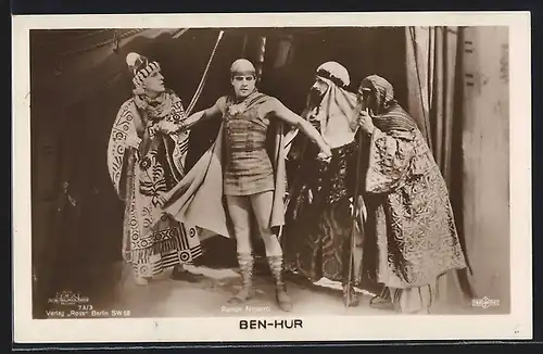 Foto-AK Filmszene aus Ben-Hur