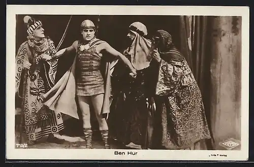 AK Ramon Novarro in einer Filmszene von Ben Hur