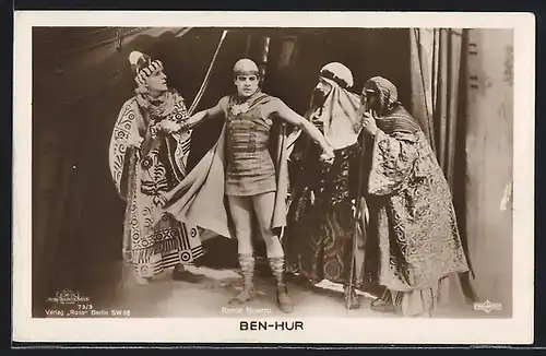 Foto-AK Filmszene aus Ben-Hur