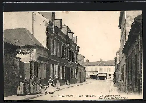 AK Meru, Rue Nationale, La Gendarmerie