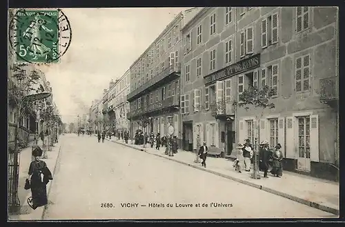 AK Vichy, Hotels du Louvre et de l`Univers