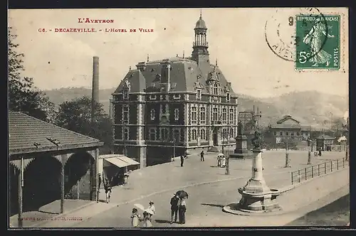 AK Decazeville, L`Hotel de Ville