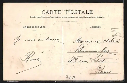 AK Compiègne, La Rue Saint-Corneille