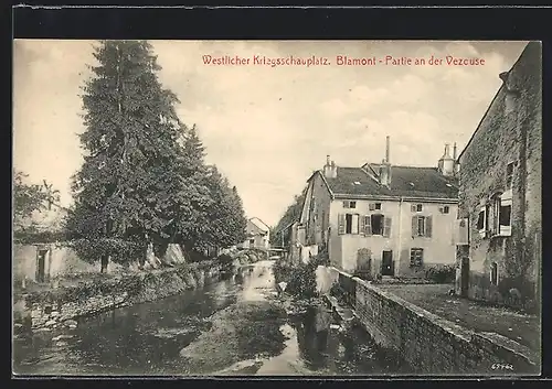 AK Blamont, Partie an der Vezouse