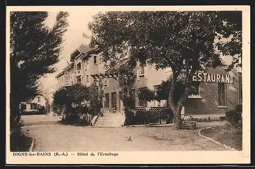 AK Digne-les-Bains, Hotel de l`Ermitage