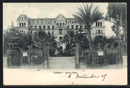 AK Cannes, Grand Hotel