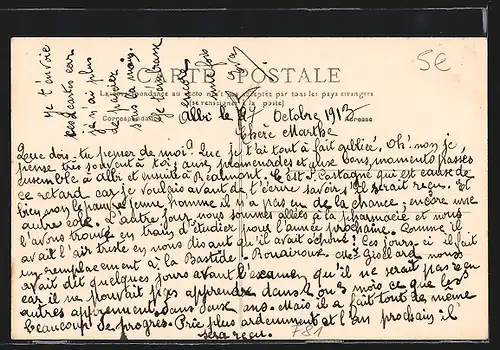 AK Albi, La Préfecture