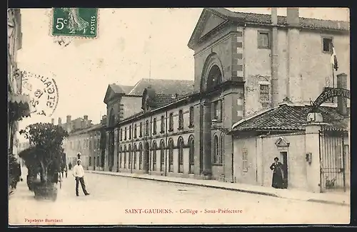 AK Saint-Gaudens, Collège, Sous-Préfecture