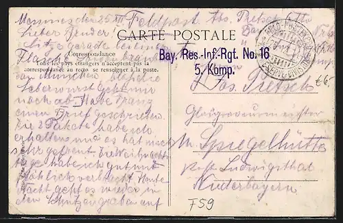 AK Armantières, Place des Halles