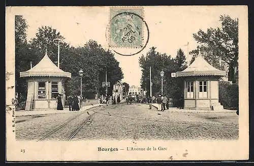 AK Bourges, L`Avenue de la Gare