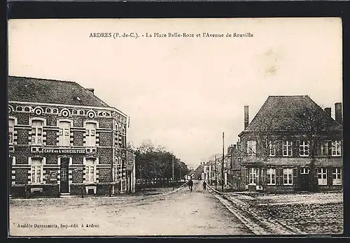 AK Aedres, La Place Belle-Roze et l`Avenue de Rouville