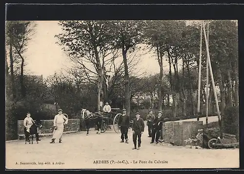 AK Ardres, Le Pont du Calvaire
