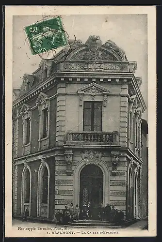 AK Réalmont, La Caisse d`Epargne