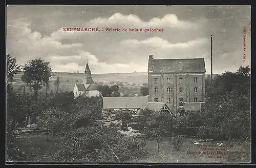 AK Neufmarché, Scierie de bois à galoches