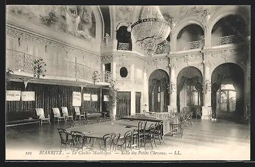 AK Biarritz, Le Casino Municipal, Salle des Petits Chevaux