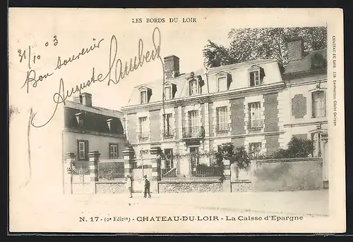 AK Chateau-du-Loir, La Caisse d`Epargne