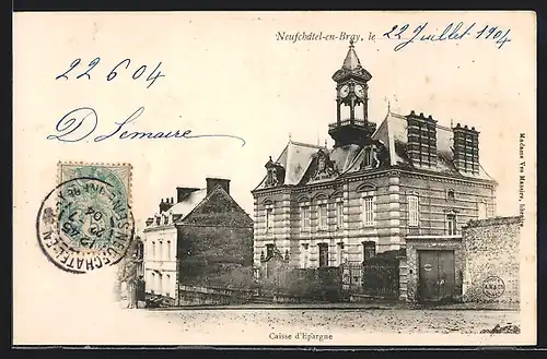 AK Neufchâtel-en-Bray, Caisse d`Epargne