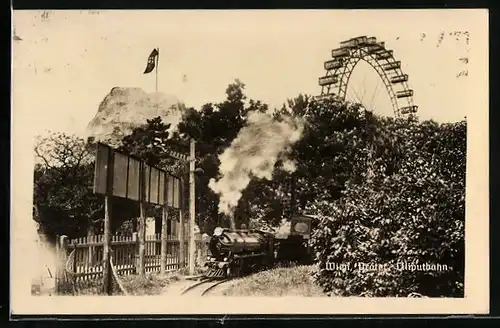 Foto-AK Liliputbahn im Wiener Prater