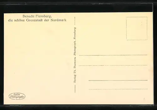 AK Panzerschiff Deutschland in der Flensburger Förde