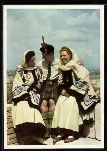 AK Die Jugend der Welt will den Frieden, Frohe Weltjugend, DDR-Propaganda