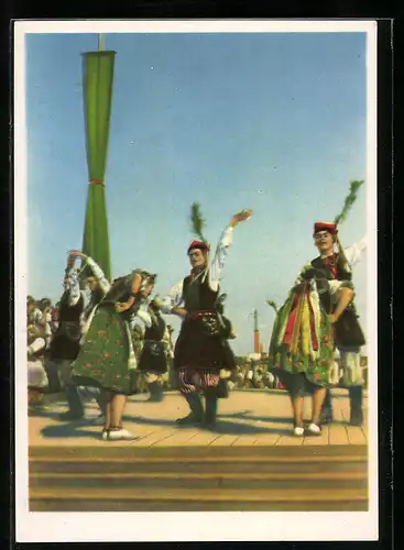 AK Die Jugend der Welt will den Frieden, Ungarische Volkstanzgruppe