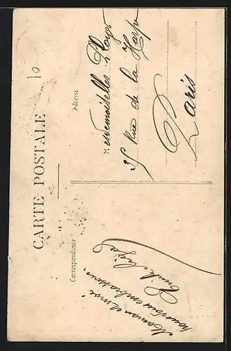 AK Picardie, Type de Matelote, Le Portel, Jeune Porteloise, Mädchen mit Korb an der Hand