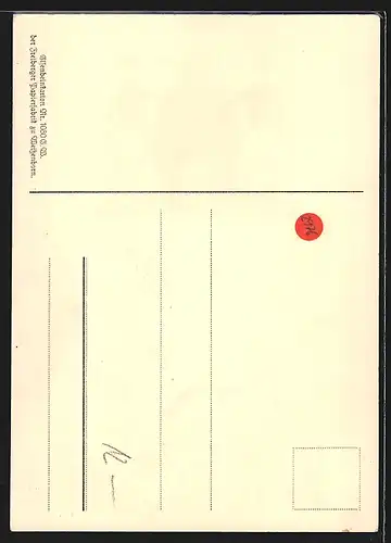 AK Bergmänner in edlen Habits mit Stöcken nebst Wappen