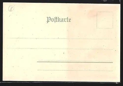 Lithographie Wassereinbruch setzt den Schacht unter Wasser