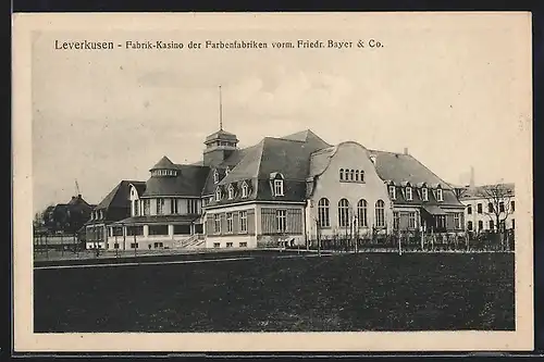 AK Leverkusen, Fabrik-Kasino der Farbenfabriken vorm. Friedr. Bayer & Co.