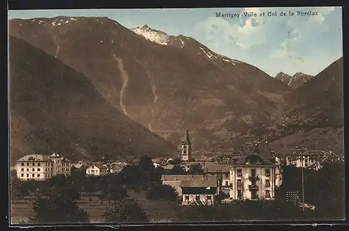 AK Martigny, Ville et Col de la Forclaz