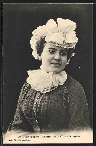 AK Beaupréau, Cholet, Coiffe angevine