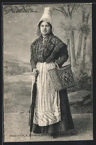 AK Mortagne /Normandie, Ancienne Coiffe