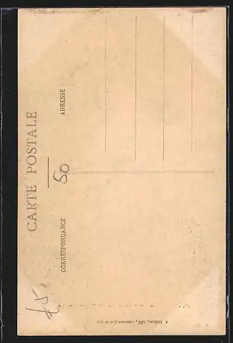 AK Villedieu-les-Poeles /Normandie, Frau in Tracht mit Haube