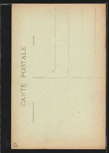 AK Normandie, Älterer Bauer mit Gänsen