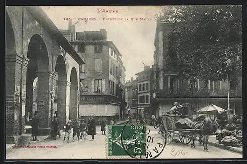 AK Pamiers, Entrée de la Rue Major