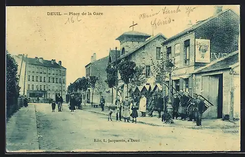 AK Deuil, Place de la Gare