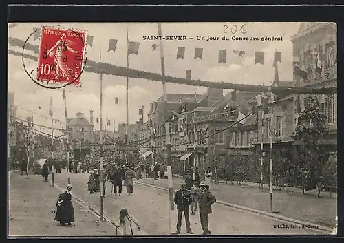 AK Saint-Sever, Un jour du Concoursgeneral