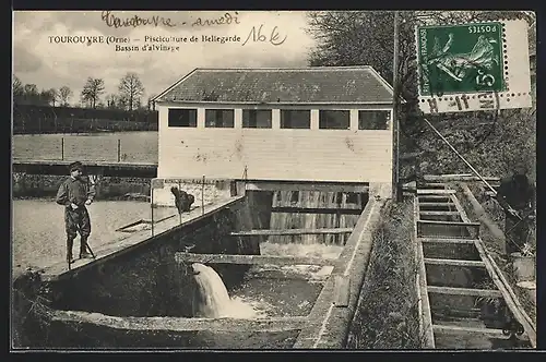 AK Tourouvre, Pisciculture de Bellegarde, Bassin d`alvinage