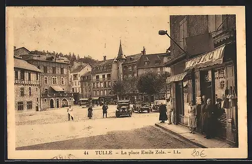 AK Tulle, La Place Emile Zola