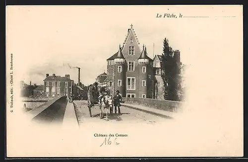 AK La Flèche, Chateau des Carmes