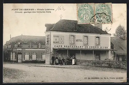 AK Pont de Gennes, Hotels Lefebvre