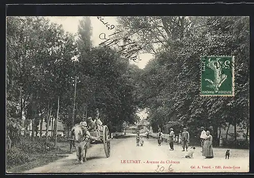 AK Le Luart, Avenue du Chateau