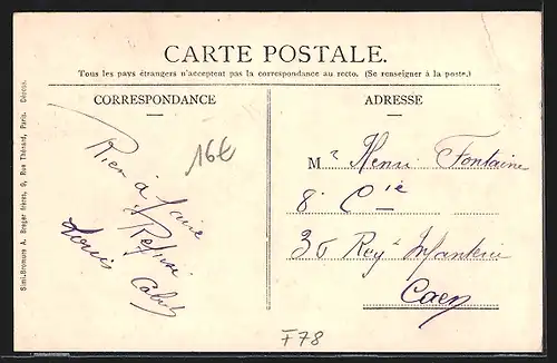 AK La Queue-les-Yvelines, Route de Paris-Brest